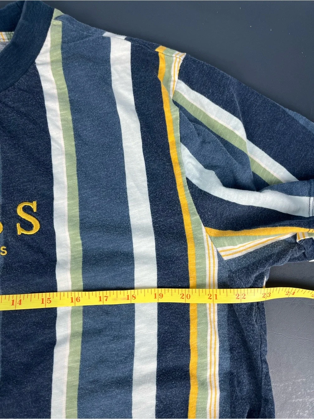 Vintage 90s Guess striped cotton tee - Picture 8 of 8